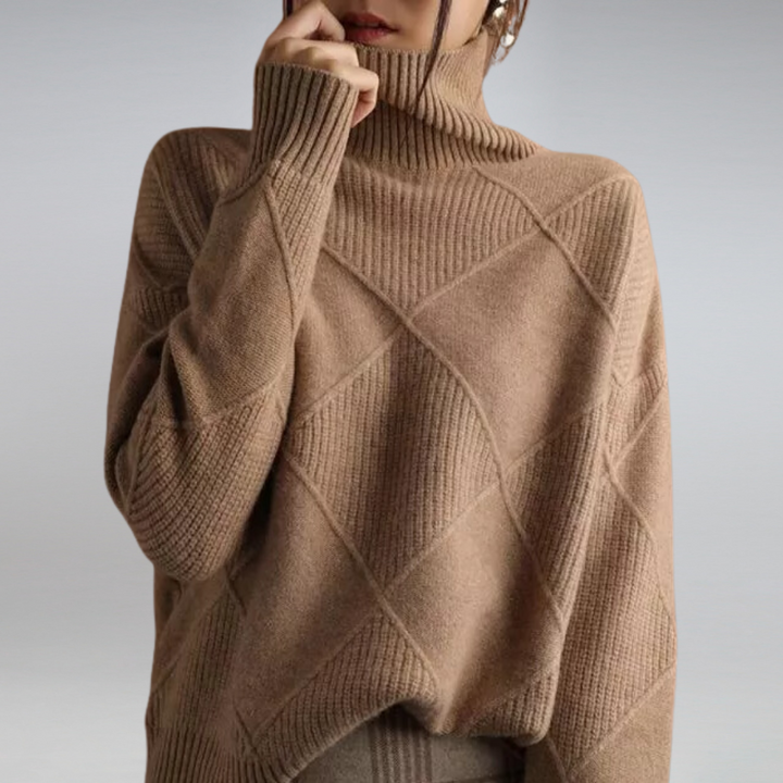 Emma - Soft Cashmere Turtleneck