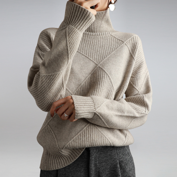 Emma - Soft Cashmere Turtleneck