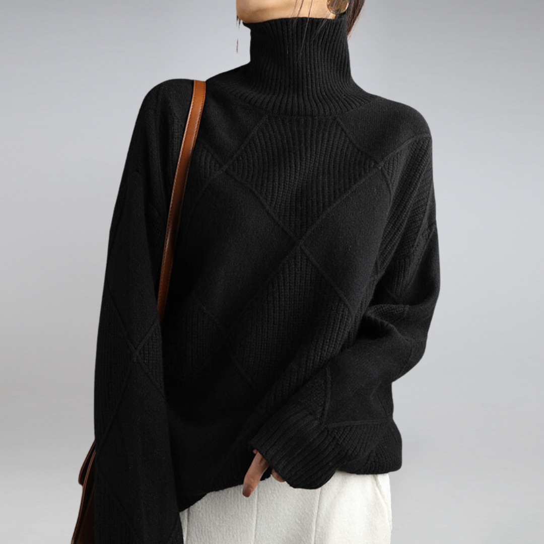 Emma - Soft Cashmere Turtleneck