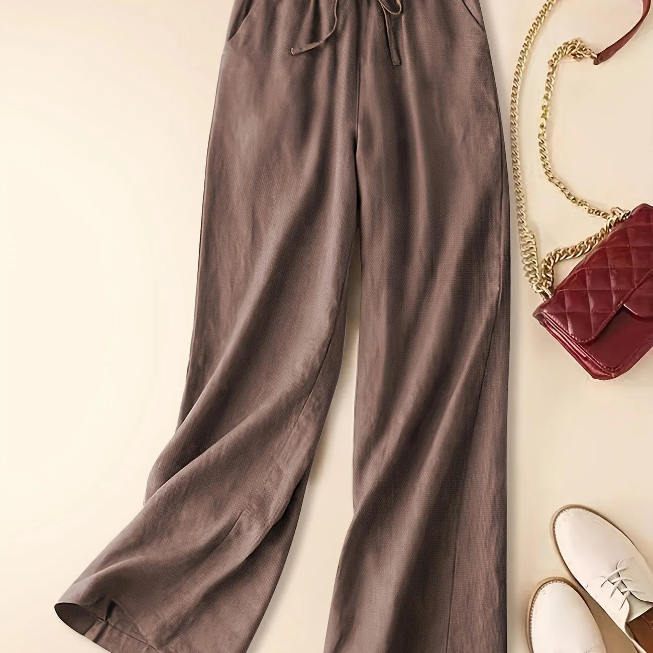 Aero Relaxed Drawstring Pants For Everyday Casual Wear